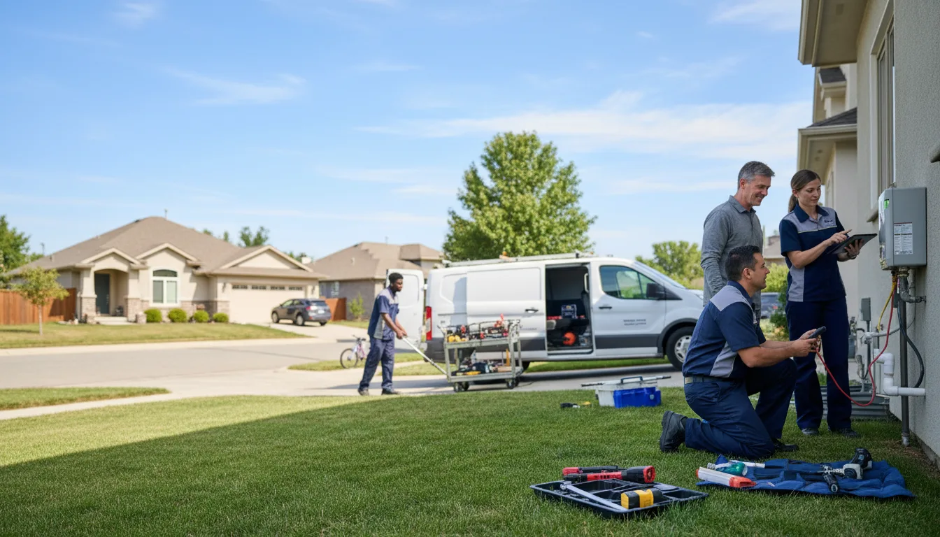 Tankless water heater service in Longwood, NC